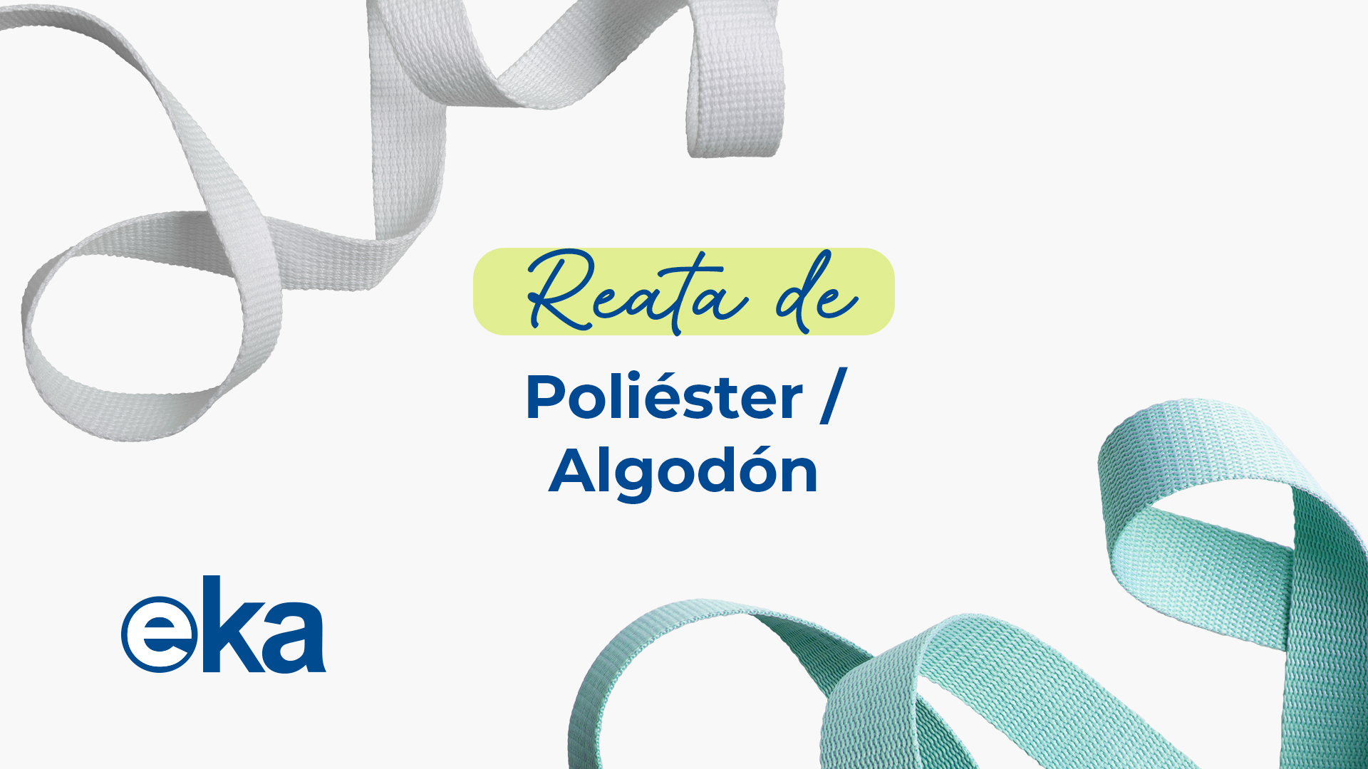 Reata de poliéster y Reata de algodón