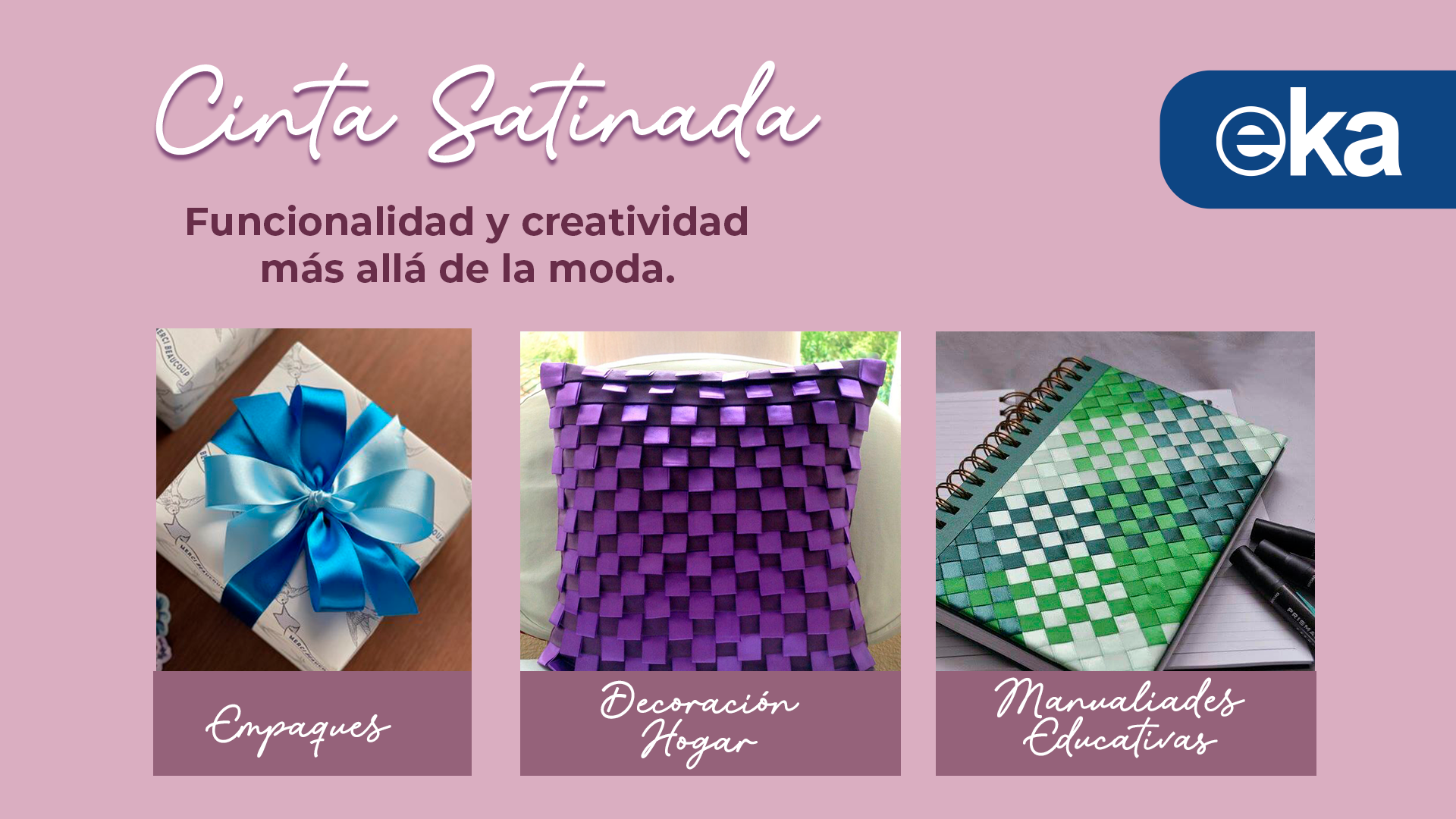 cintas de tela satinada