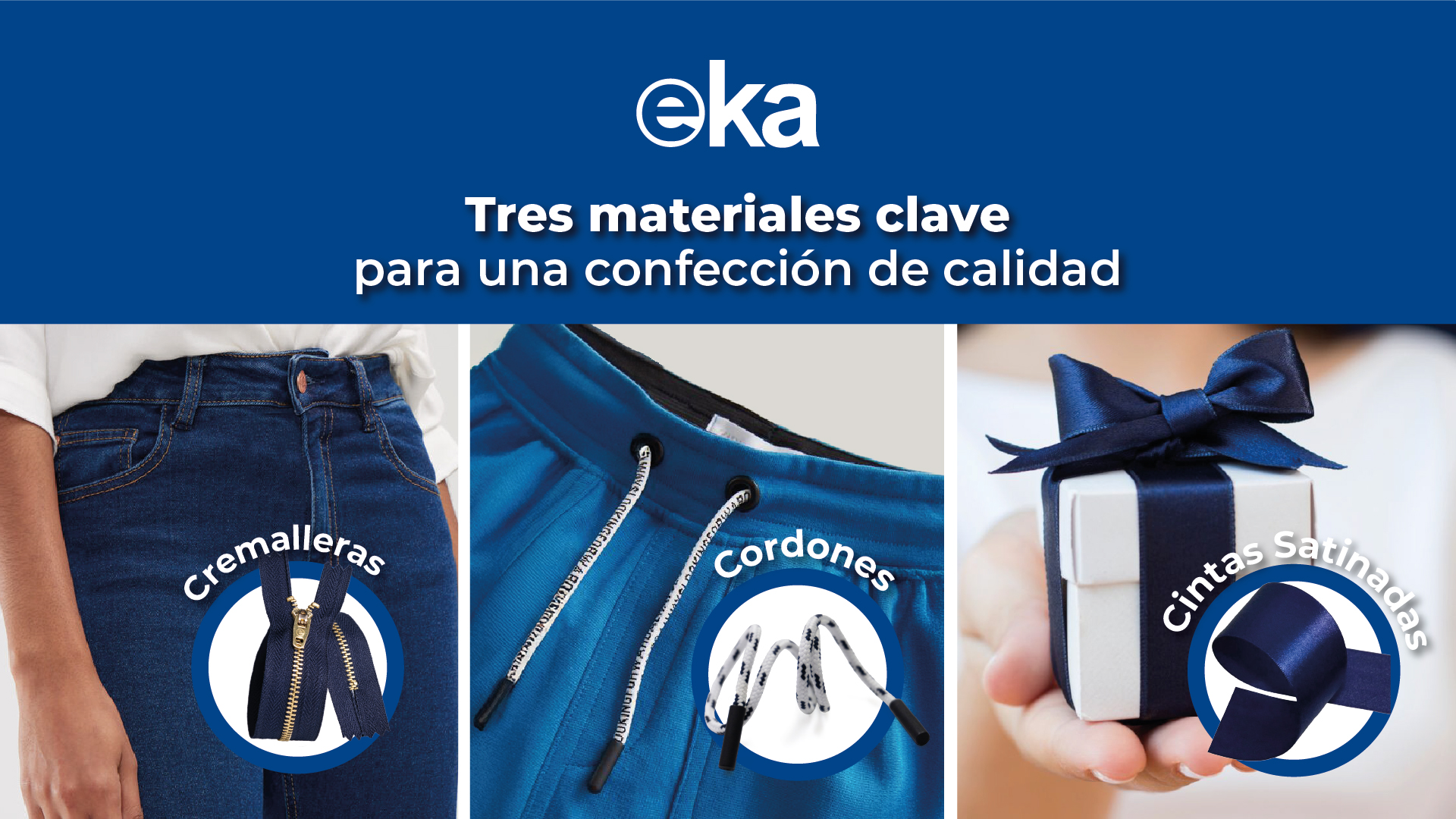 Materiales clave para una confección de calidad