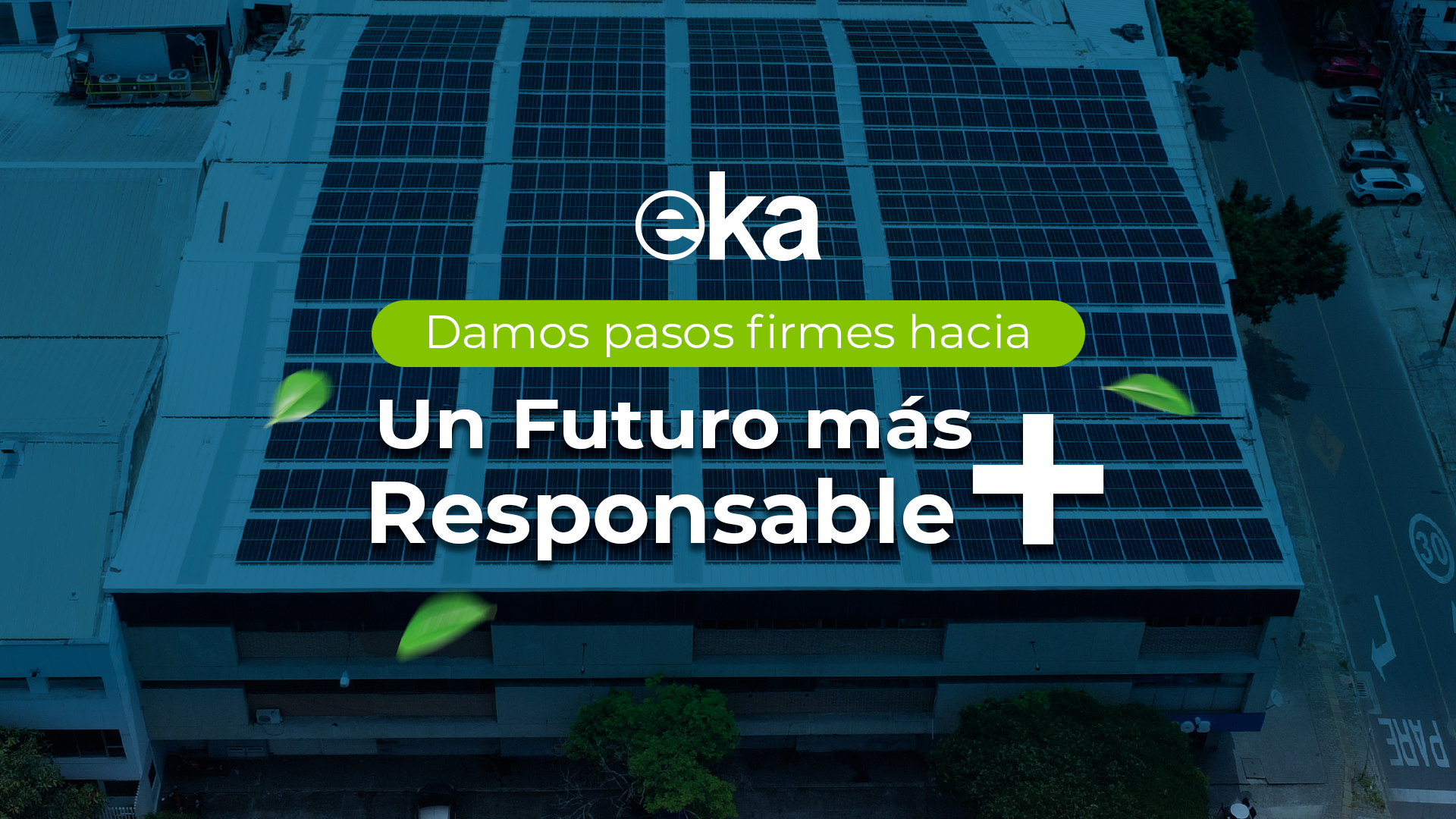 Transformación sostenible con energía solar y reutilización de materiales